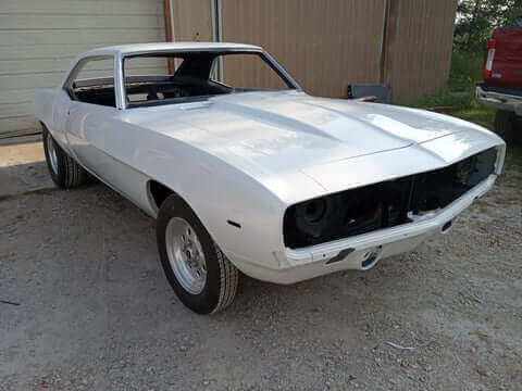 Tamco Paint Blizzard of Ozz White Pearl on 1969 Chevrolet Camaro