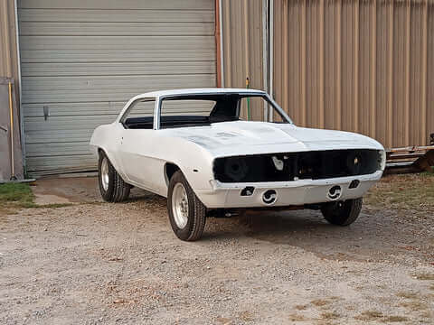 Tamco Paint Blizzard of Ozz White Pearl on 1969 Chevrolet Camaro