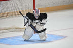 Tamco Paint Blizzard of Ozz White Pearl on Hockey Helmet