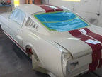 Tamco Paint Blizzard of Ozz White Pearl on Ford Mustang