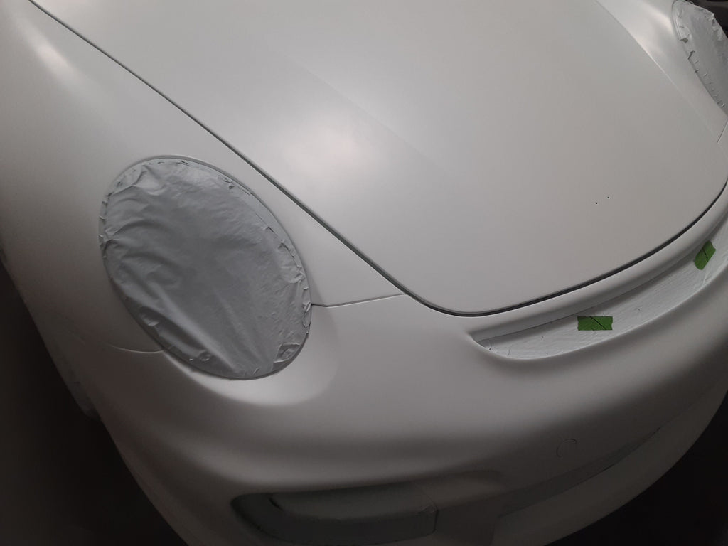 Tamco Paint Blizzard of Ozz White Pearl on Car