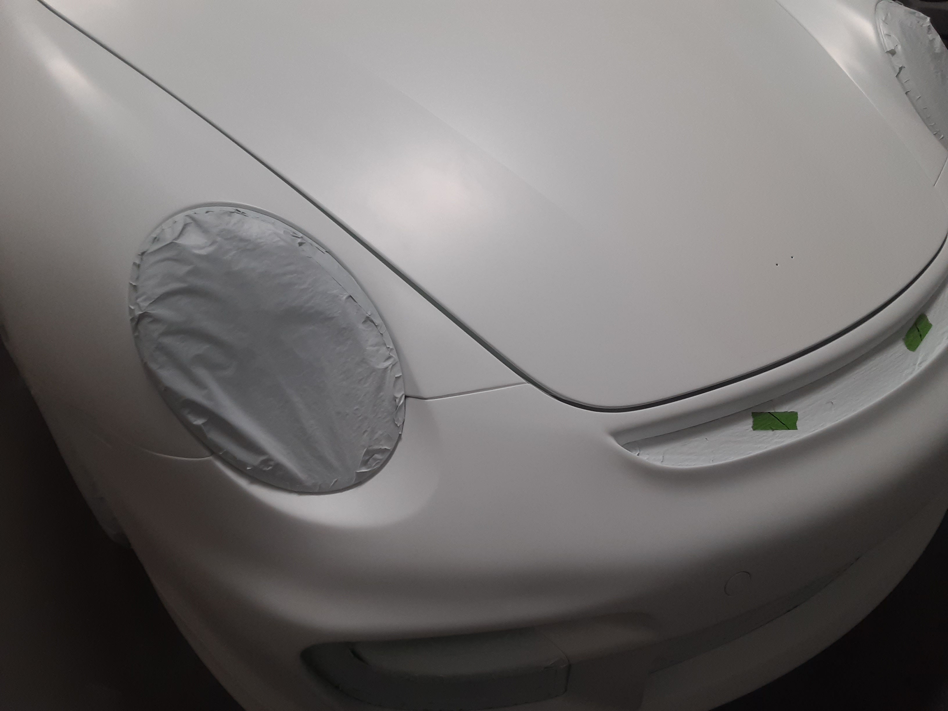 Tamco Paint Blizzard of Ozz White Pearl on Car