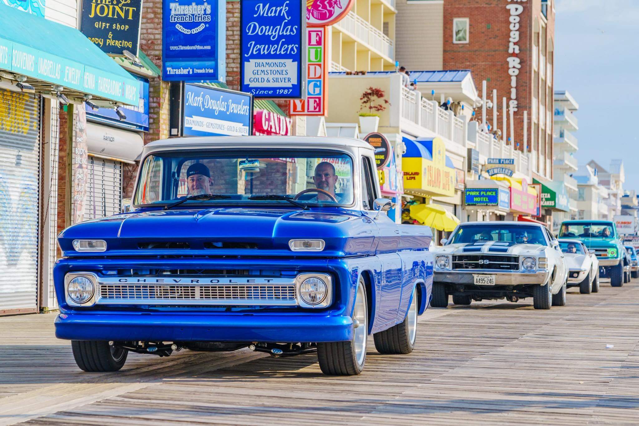 Tamco Paint Blue Me Away Metallic in 1964 Chevy C10
