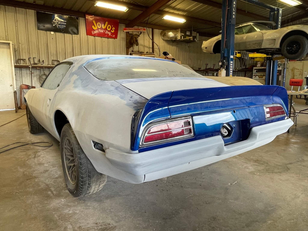 Tamco Paint Bluetiful on 1973 Pontiac Firebird