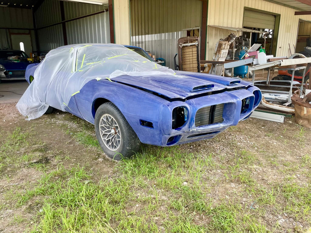 Tamco Paint Bluetiful on 1973 Pontiac Firebird