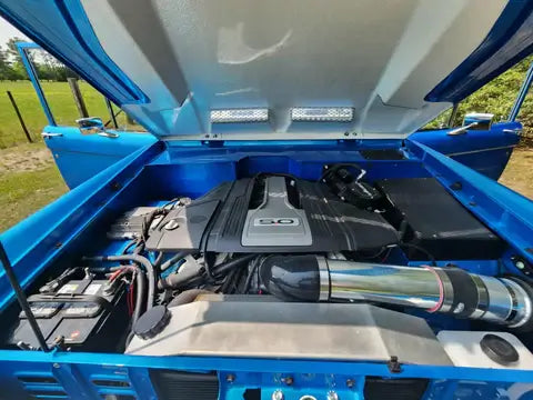 Tamco Paint Bluetooth Pearl in 1966 Ford Bronco