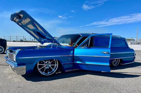 1964 IMPALA SEDAN BLUETOOTH PEARL