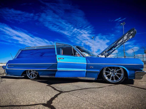 1964 IMPALA SEDAN BLUETOOTH PEARL