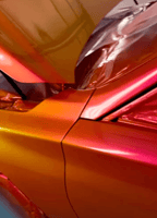 Tamco Paint Bright Red Basecoat on Car