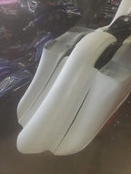 Tamco Paint Bright White Basecoat on Harley-Davidson Road Glide