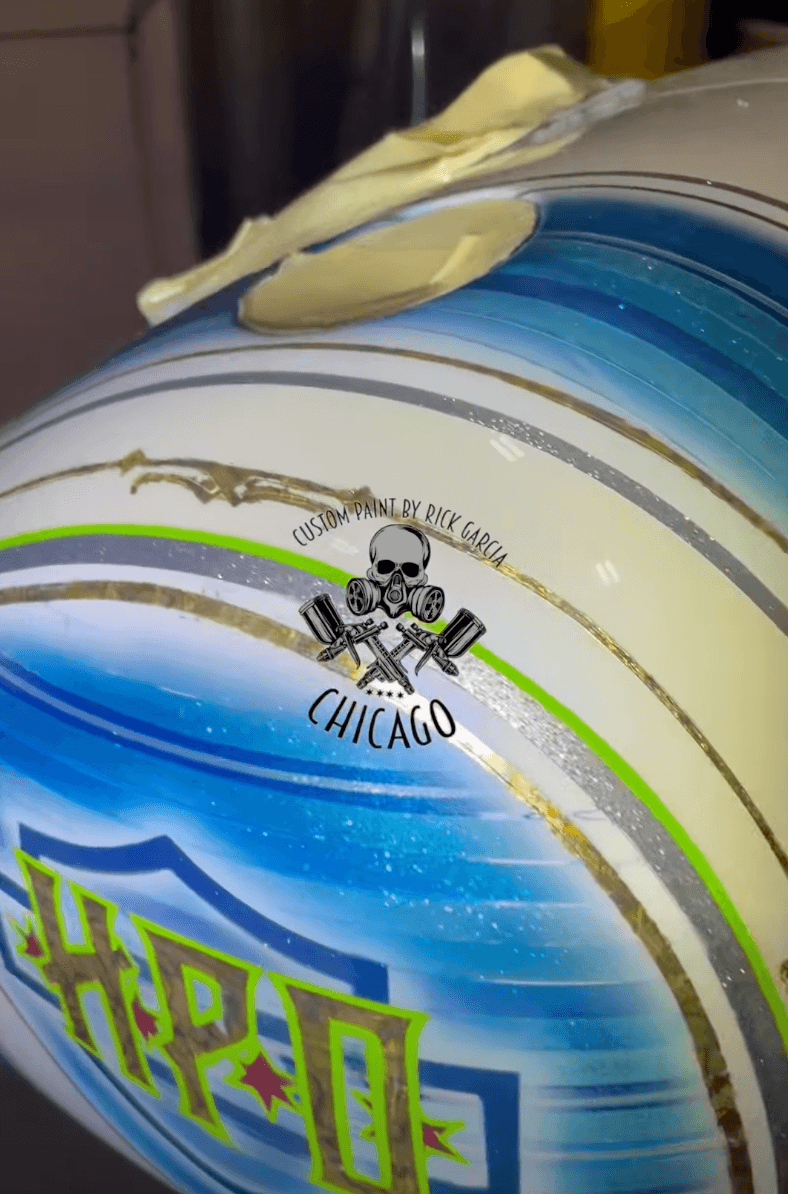 Tamco Paint CC3000 Candy Carrier on Motorcycle Gas Tank