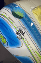 Tamco Paint CC3000 Candy Carrier on Motorcycle Gas Tank