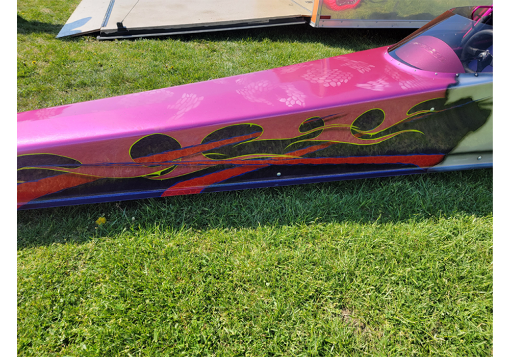 Tamco Paint 2002 Miller 4 Link Dragster Violent Violette