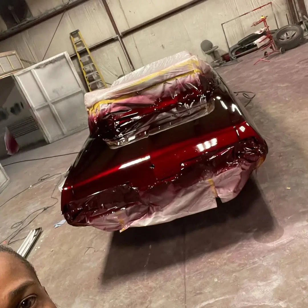 Tamco Paint Cabernet - Candy Concentrate on 1974 Chevy Caprice