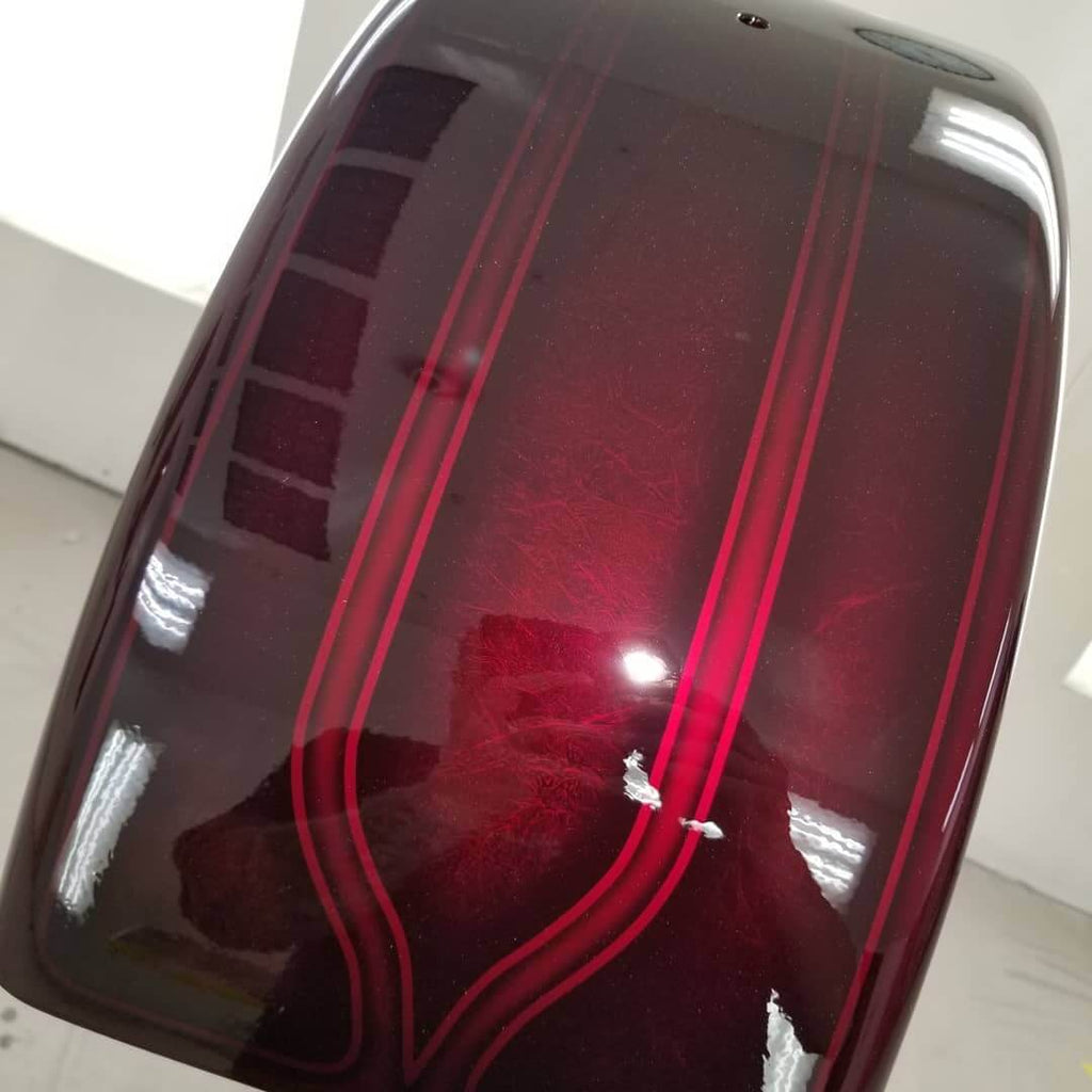 Tamco Paint Cabernet Candy Concentrate on Boss Hike Bike