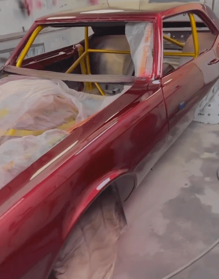 Tamco Paint Cabernet Candy Concentrate on 1968 Chevrolet Camaro