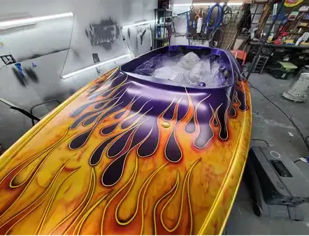 Tamco Paint Candy Concentrates in Boat
