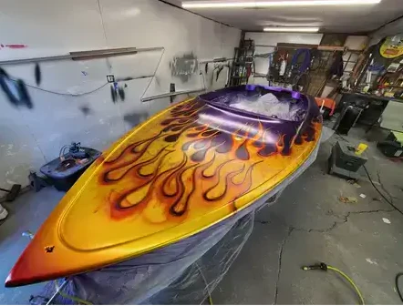 Tamco Paint Candy Concentrates in Boat