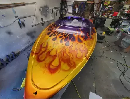 Tamco Paint Candy Concentrates in Boat