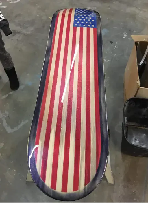 Tamco Paint Candy Concentrates in Skate Deck