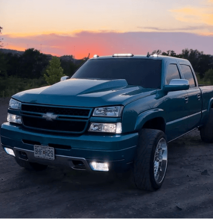 Tamco Paint Caribbean Current Pearl in 2007 Chevrolet Silverado