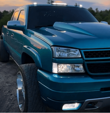 Tamco Paint Caribbean Current Pearl in 2007 Chevrolet Silverado