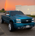 Tamco Paint Caribbean Current Pearl in 2007 Chevrolet Silverado