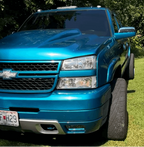 Tamco Paint Caribbean Current Pearl in 2007 Chevrolet Silverado