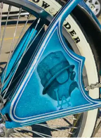 Tamco Paint Caribbean Current Pearl on bicycle