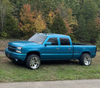 Tamco Paint Caribbean Current Pearl on Chevy Silverado