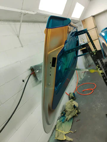 Tamco Paint Caribbean Current Pearl on 1933 Ford Roadster