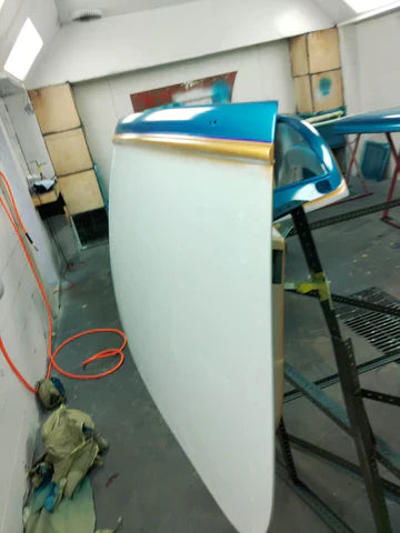 Tamco Paint Caribbean Current Pearl on 1933 Ford Roadster
