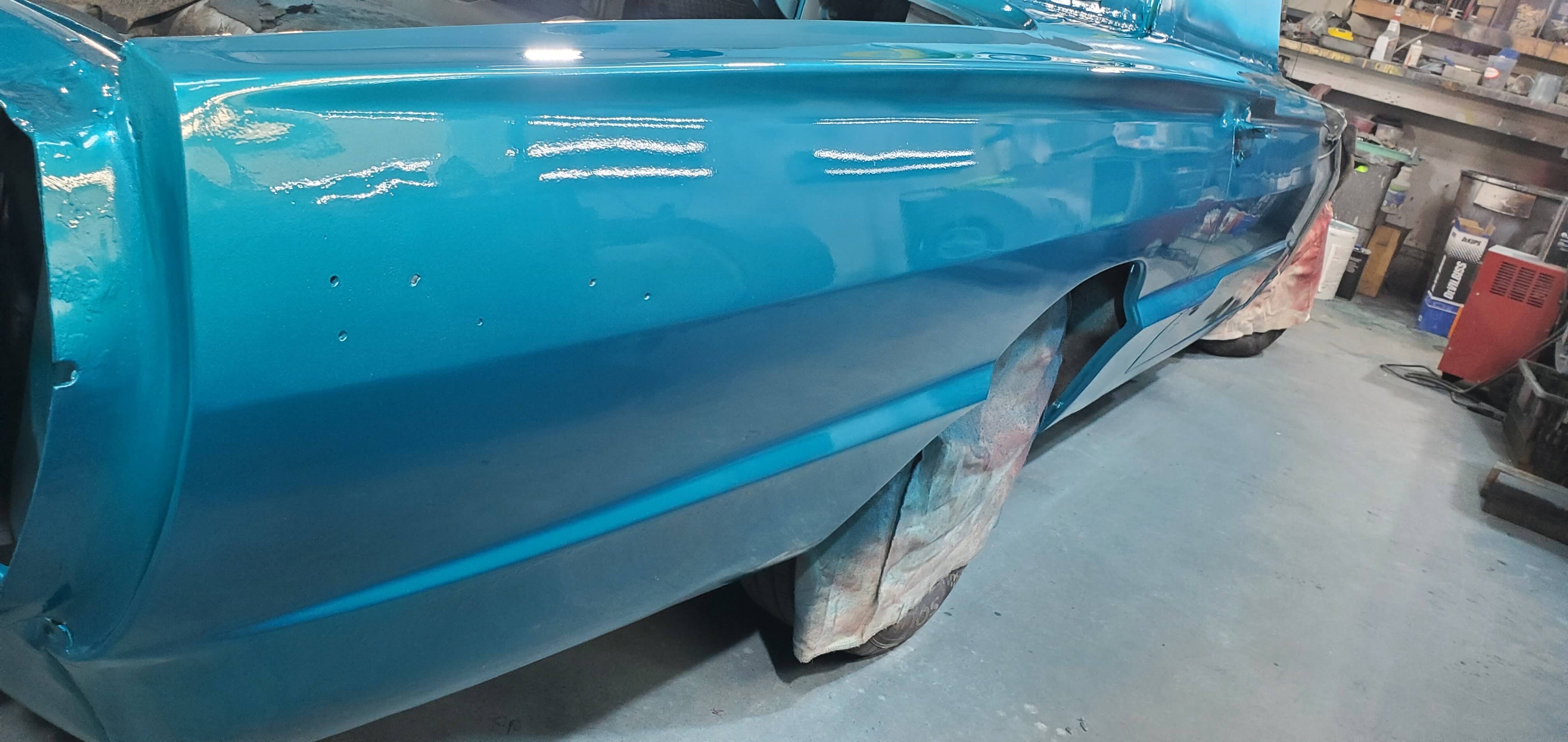 Tamco Paint Caribbean Current Pearl on 1966 Ford Thunderbird