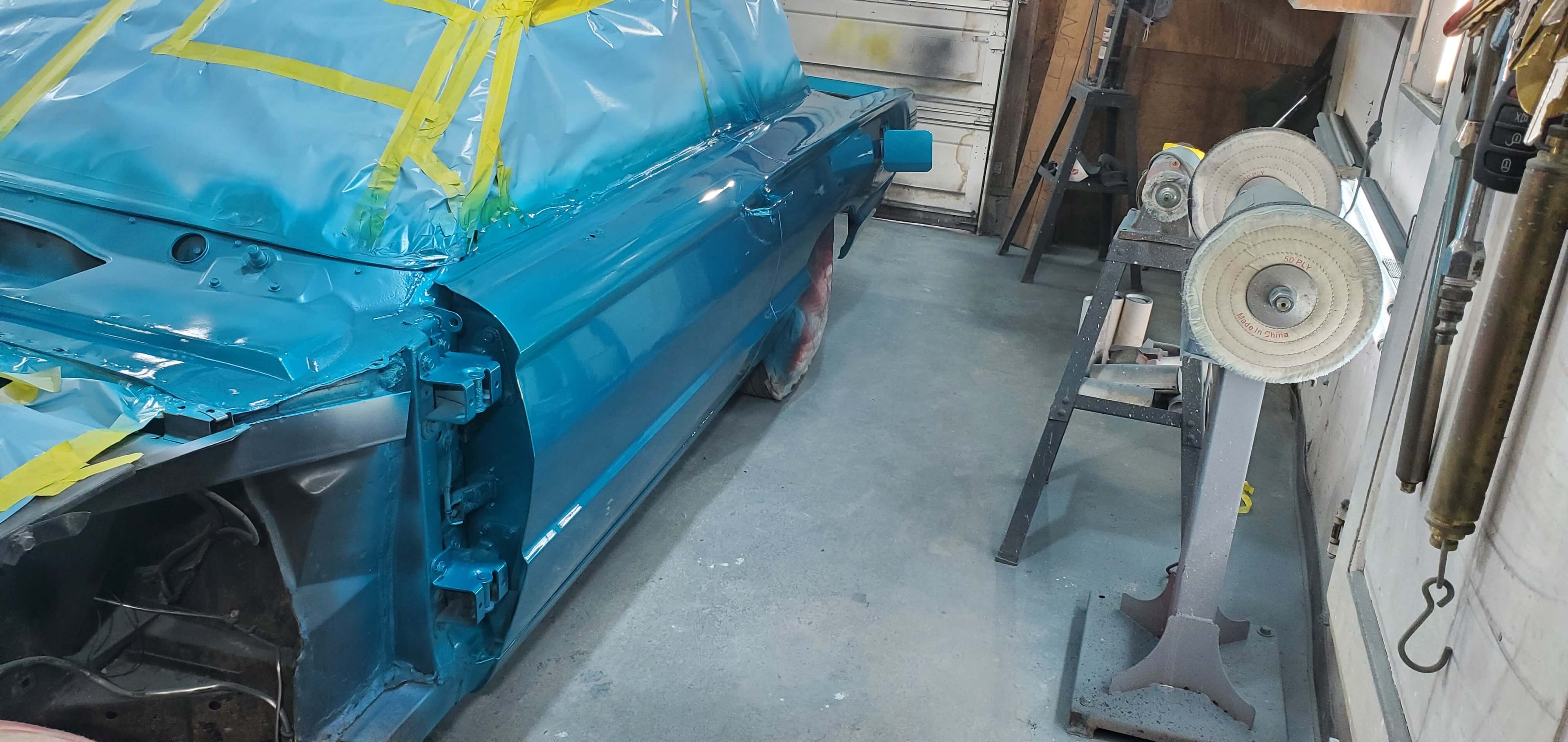 Tamco Paint Caribbean Current Pearl on 1966 Ford Thunderbird