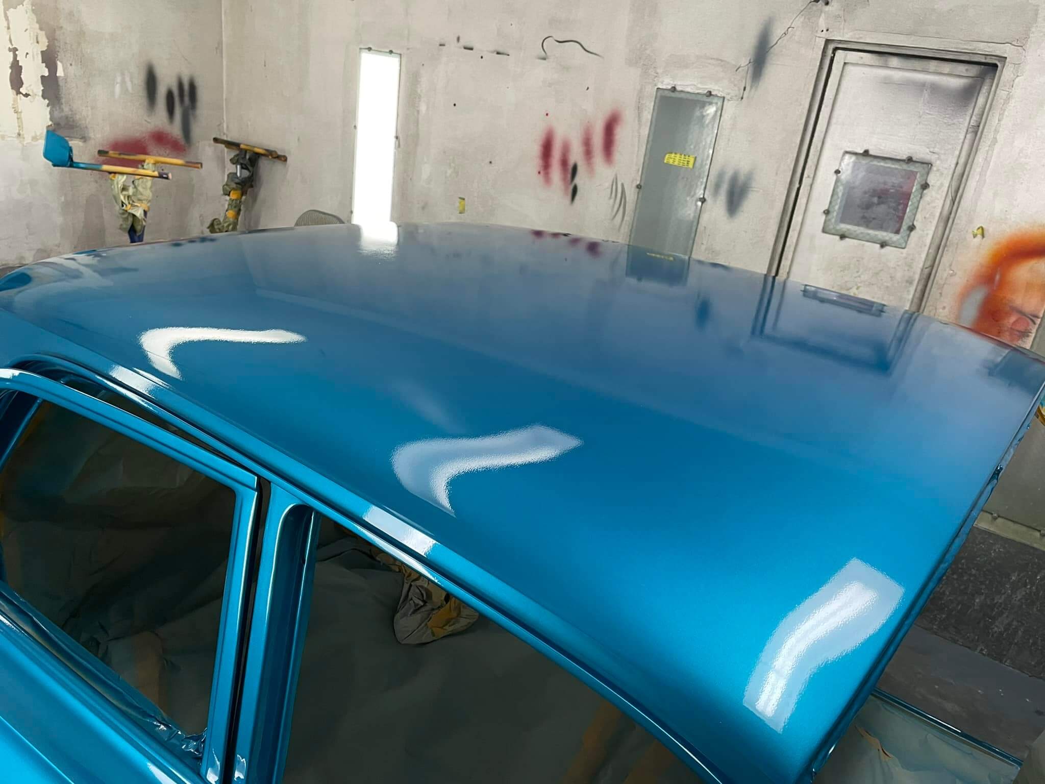 Tamco Paint Caribbean Current Pearl on 1966 Ford Thunderbird