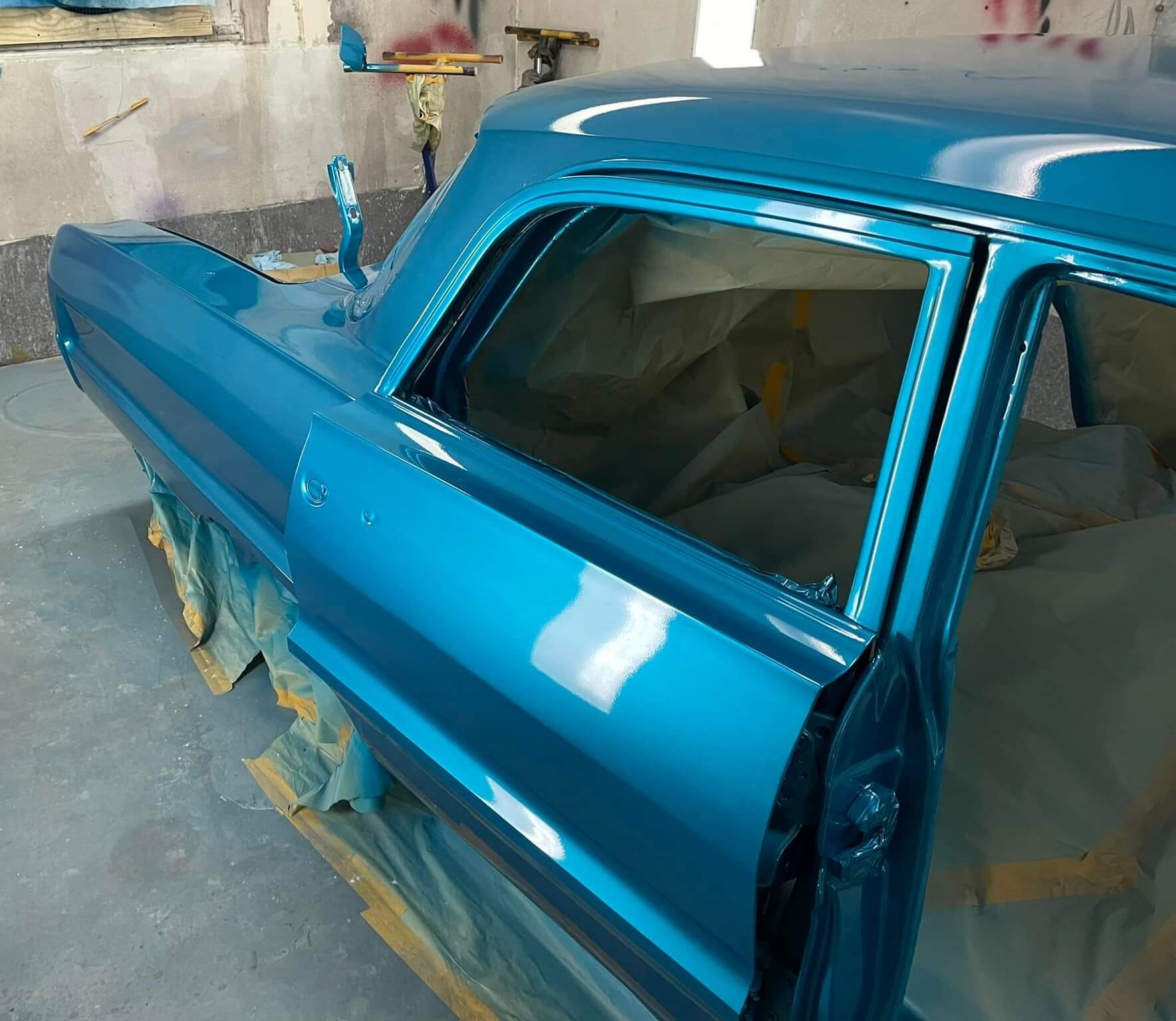 Tamco Paint Caribbean Current Pearl on 1966 Ford Thunderbird