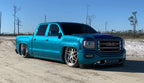 Tamco Paint Caribbean Current Pearl on Chevy Silverado