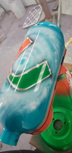 Tamco Paint Caribbean Current Pearl on mixer