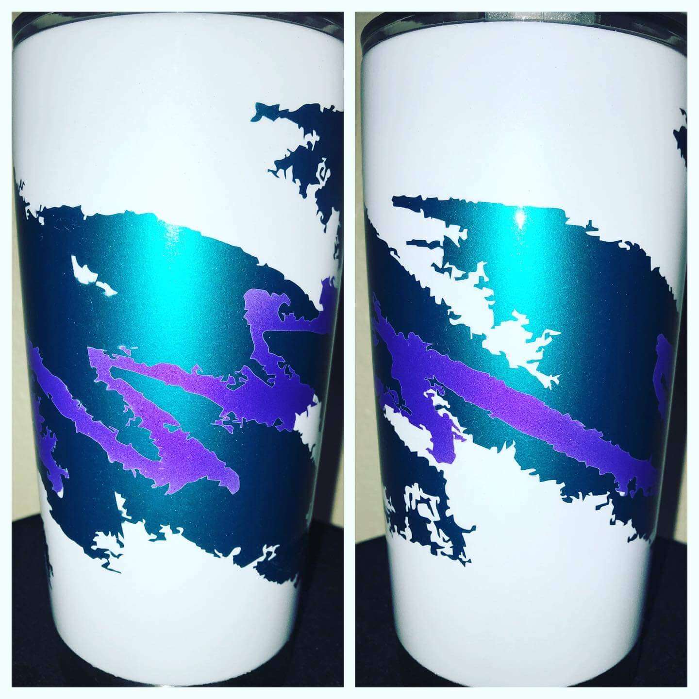 Tamco Paint Caribbean Current Pearl on tumbler