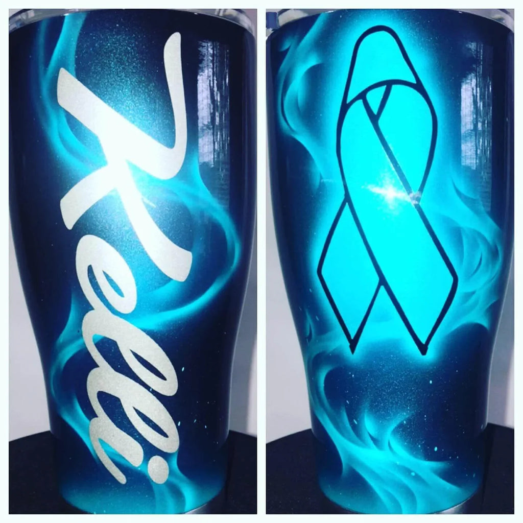 Tamco Paint Caribbean Current Pearl on tumbler