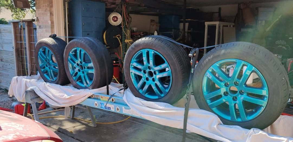 Tamco Paint Caribbean Current Pearl on Wheels