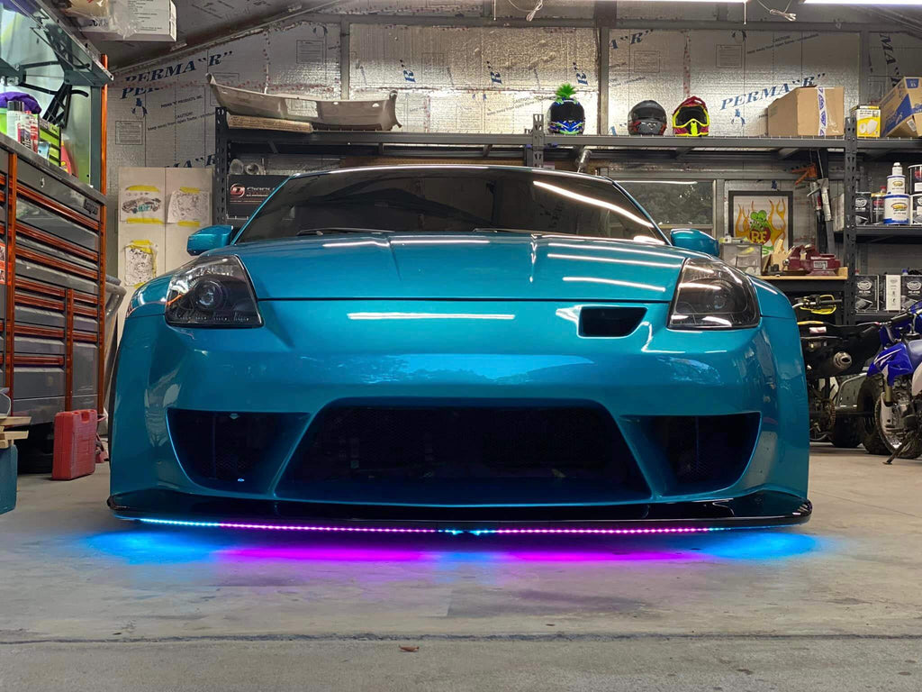 Tamco Paint Caribbean Current Pearl and Lipstick on Nissan 350z
