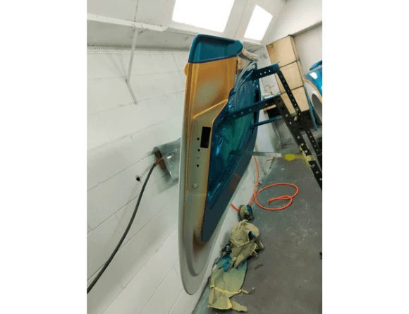 Tamco Paint Caribbean Current Pearl in 1933 Ford Highboy Roadster