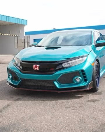 Tamco Paint Caribbean Current Pearl on Honda Civic Type R
