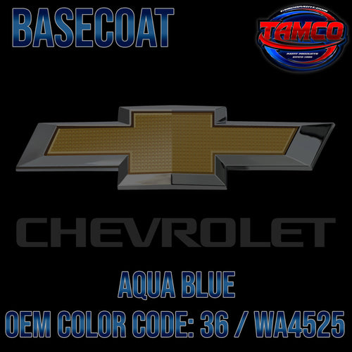 Aqua Blue OEM Basecoat