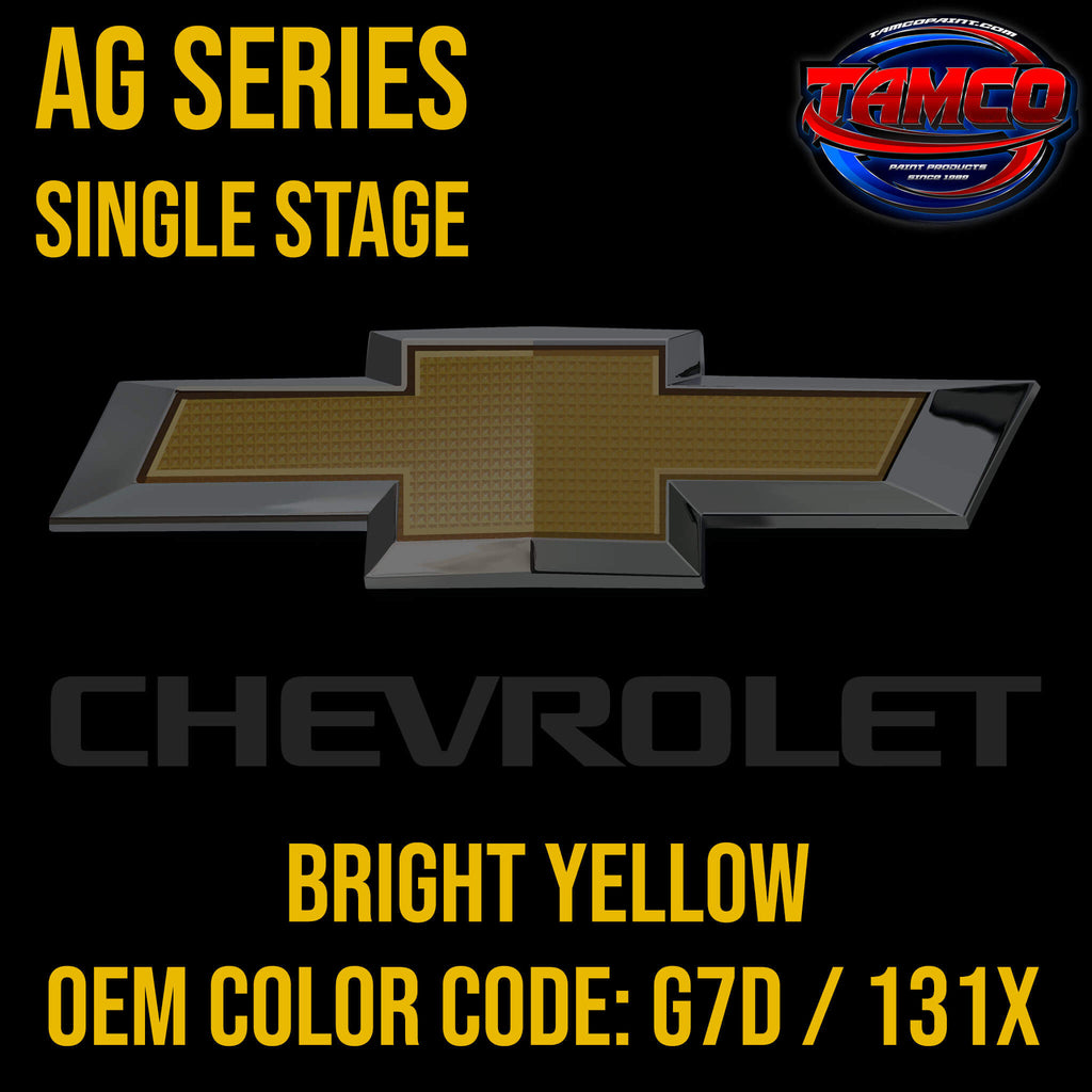 Chevrolet Bright Yellow  