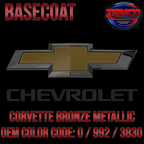 Chevrolet Corvette Bronze Metallic Basecoat