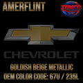 Goldfish Beige OEM Amerflint II Singlestage