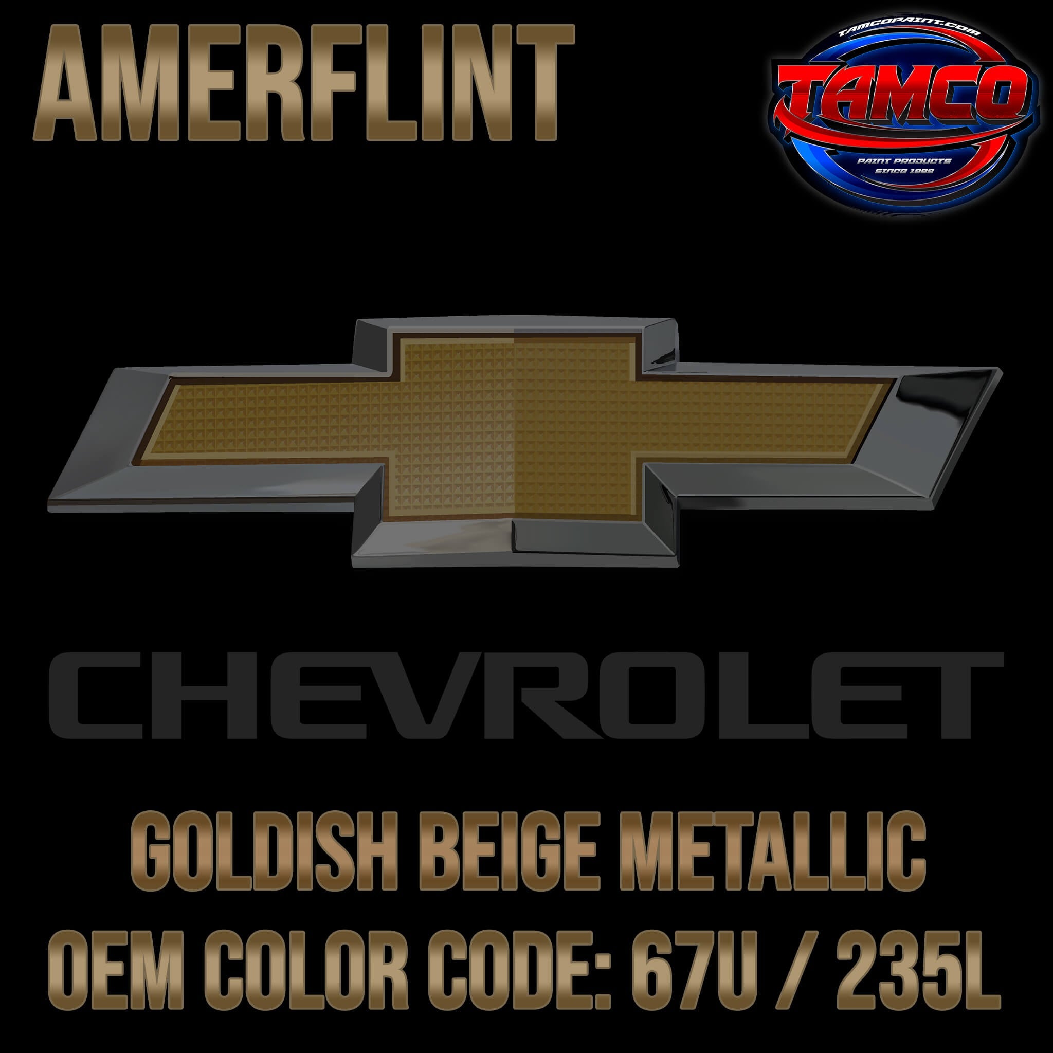 Goldfish Beige OEM Amerflint II Singlestage
