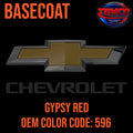 Chevrolet Gypsy Red Basecoat